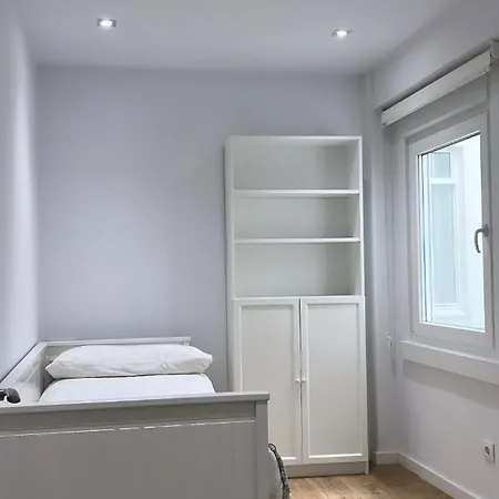 Apartamento Mafaus Con Parking Privado A 600M Playa De Riazor Corunha Exterior foto